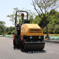 Rodillo de camino vibratorio hidráulico completo de 1.5 toneladas